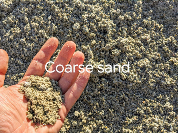 Coarse Sand for landscaping and construction sechelt sand in Burnaby