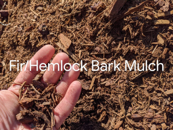 Fir & Hemlock Bark Mulch local mulches home delivery Delta BC