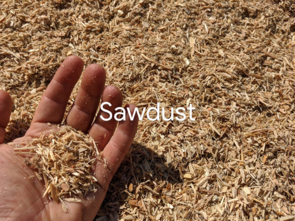 Sawdust for landscaping animal beds delivery service Fraser Valley